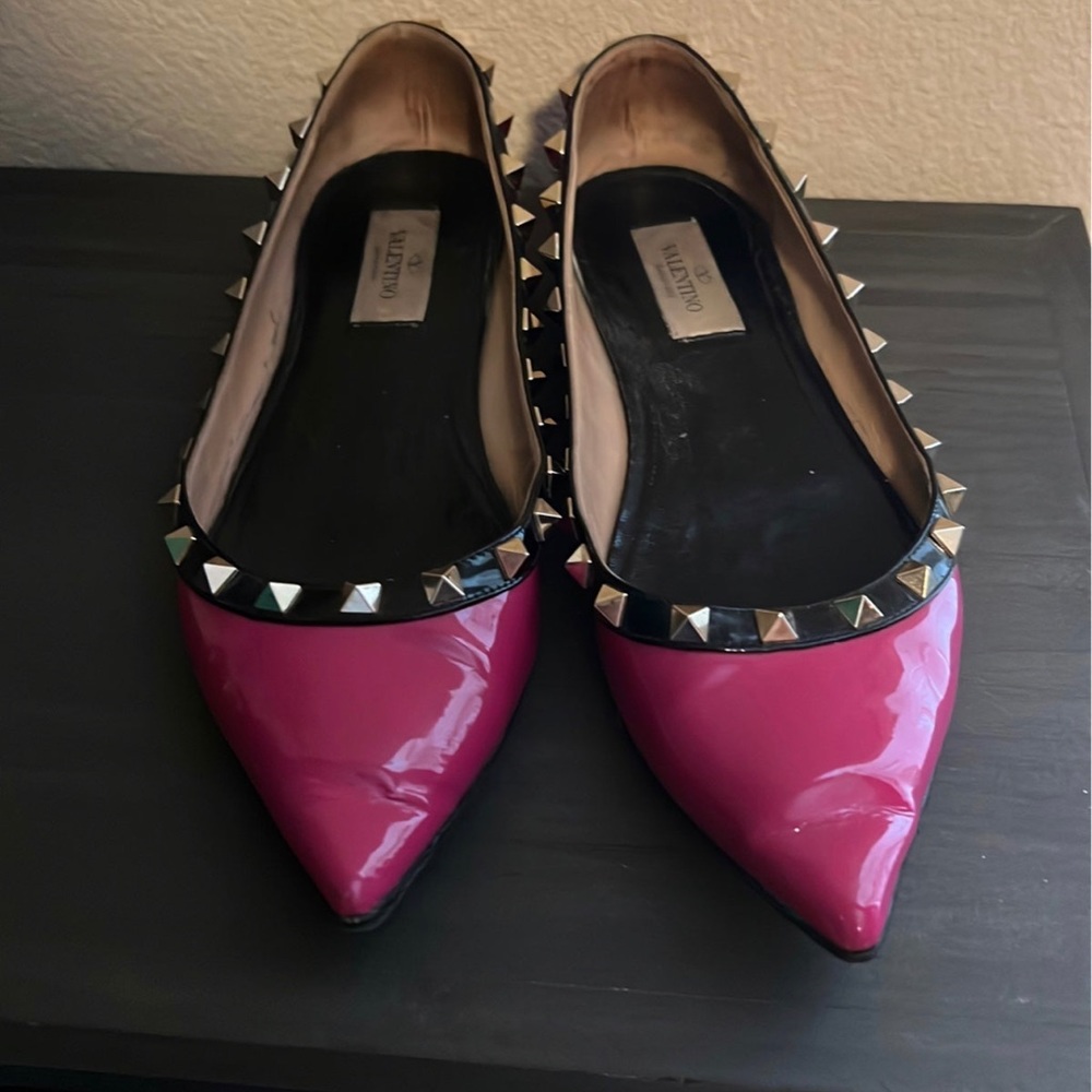 Valentino rockstud flats